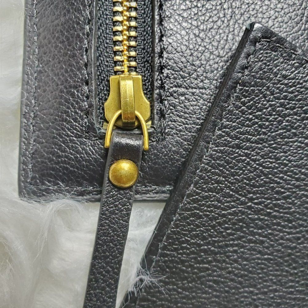 Etienne Aigner Black Leather Clutch and Card Holder NWOT - Picture 9 of 13